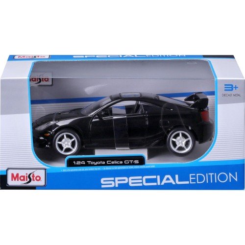 [MB31237] Carro Toyota Celica GT-S SE 2004 Negro Metálico Esc:1:24 3a+(312376)