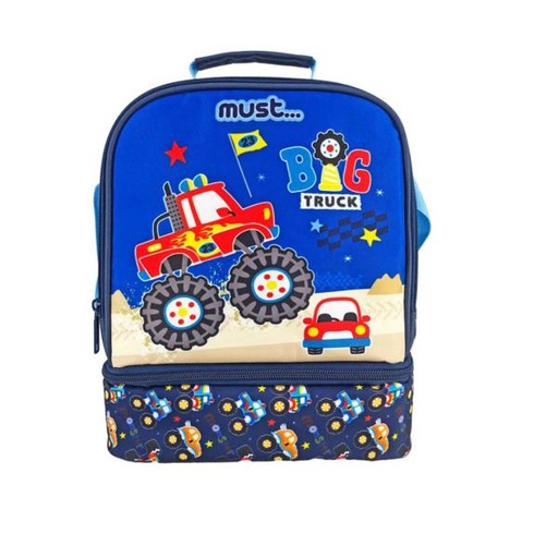 [DK585488] Lonchera Must Yummy 22X16X28 cm Big Truck Isotérmica.