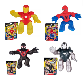 [BT41492] Figura Goo Jit Zu  Marvel Heroes Surt/4  4a+