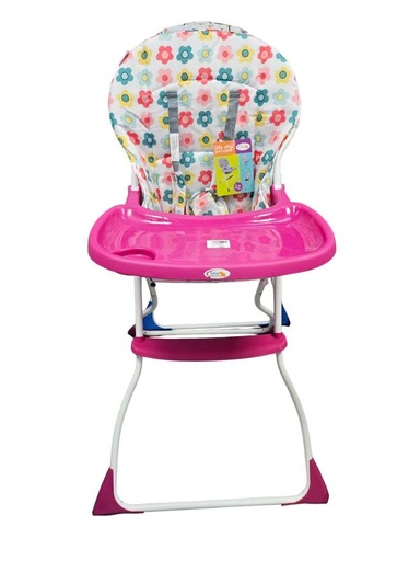 [FDAH519P] Silla Alta para Comer Rosada 7-36m 15Kg Max(457040)