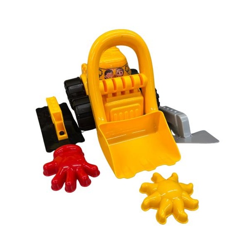 [WW2139] Set de Playa Tractor c/4 Accesorios 3a+(456555)