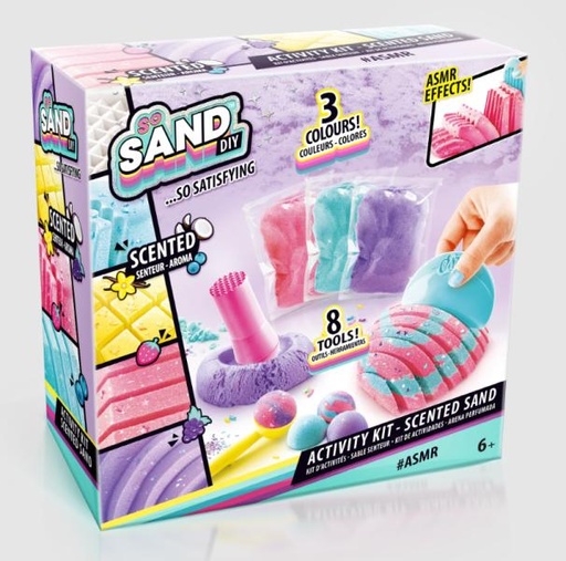 [CTSDD042] Set/3  de Arena Perfumada con Accesorios 6a+