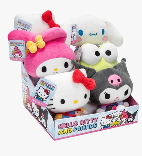 [JZHKT0017] Peluches de Hello Kitty and Friends Displ/6 Surt/5 6a+