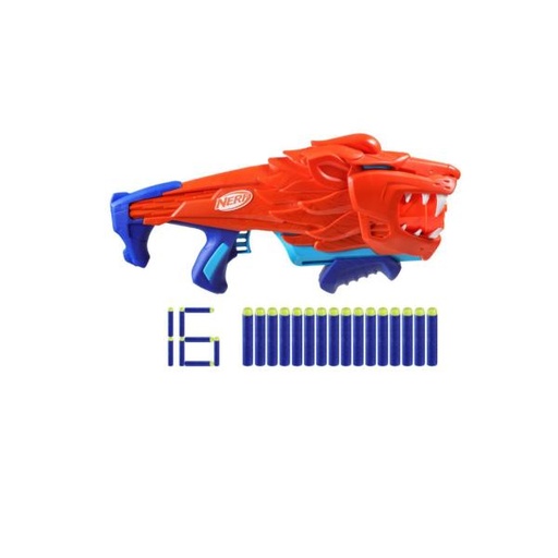 [HBF8646] Lanzador Nerf Wild Lionfury 6a+
