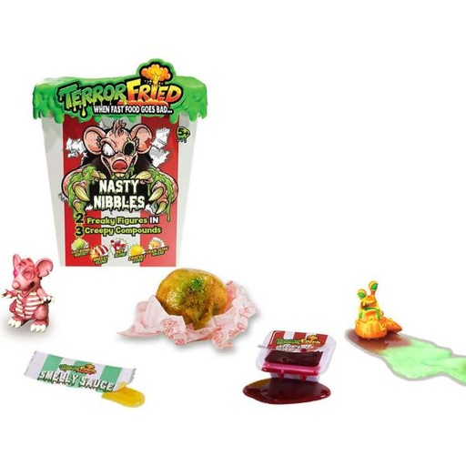 [BT08091] Figuras Terror Fried Mordiscos Desagradables  Displ/8 Set/2 5a+