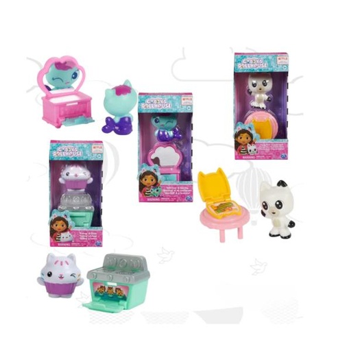 [BT6067330] Figuras de la Casa de Muñecas de Gabby´s Displ/12 Surt/3 3a+