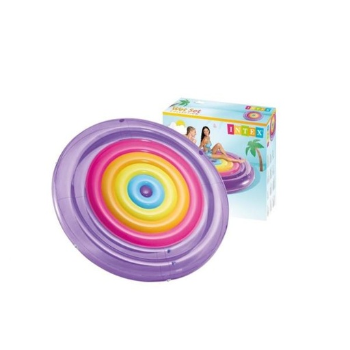 [INT57285] Flotador Isla Fiesta Arcoiris 201x24cm