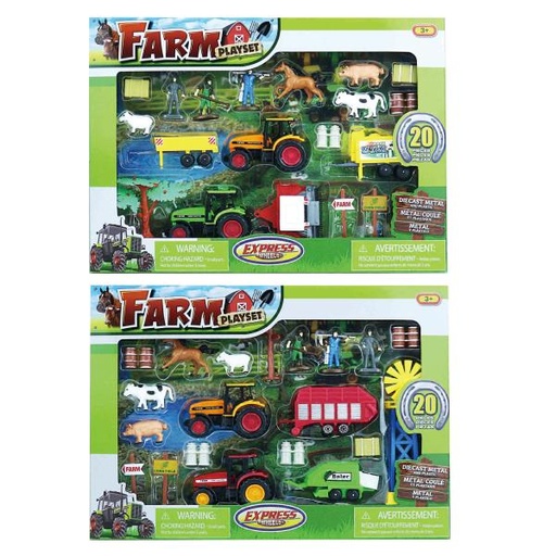 [SU32019] Set de Juego Granja 20 pzs Surt/2 3A+