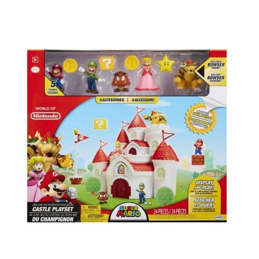 [JP70843] Castillo Deluxe Reino Musgo 24pzs Super Mario 3a+