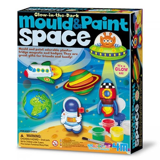 [4M3546] Figuras del Espacio de Yeso Pinta y Moldea 5a+