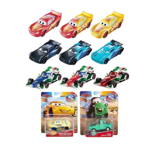 [MTGNY94] Carros Cars Color Changers 2en1 Surt/6 3a+