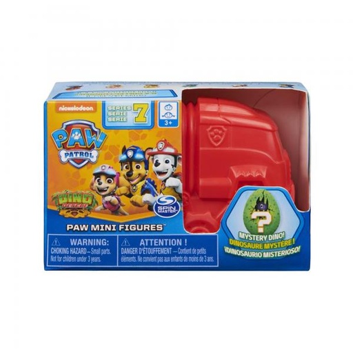 [BT6058813] Mini Figuras Sorpresa Paw Patro Dino Rescue Serie7 Display/24 3a+