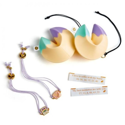 [BT4640] Galleta de la Suerte Sorpresa Set/2 Display/18 Serie1 6a+