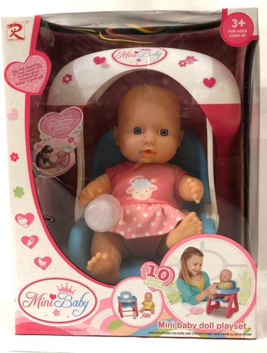 [WW89262325] Bebé con Silla de Comer 3a+ (429573)
