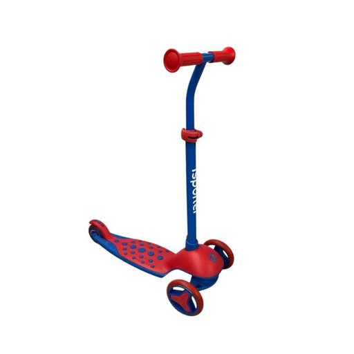 [ZEM3R] Scooter de 3 Ruedas Mini Led Rojo 2a+ 30Kg Max