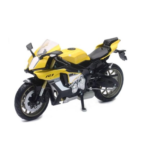 [TY57803B] Motocicleta Yamaha YZF-R1 Amarilla  & Azul Escala 1:12 Surt/2 5a+(B-C)