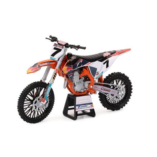 [TY58363] Motocicleta KTM 450SX-F 1:12 Aaron Plessinger  12a+