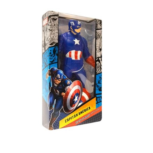 [CV9839] Figura de Acción Articulada de Marvel Capitan America 20" 4a+ (MT-CPT20-01T)