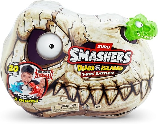 [ZU74114] Smashers Dino Island T-Rex Battles Sorpresa Surt/2 3a+