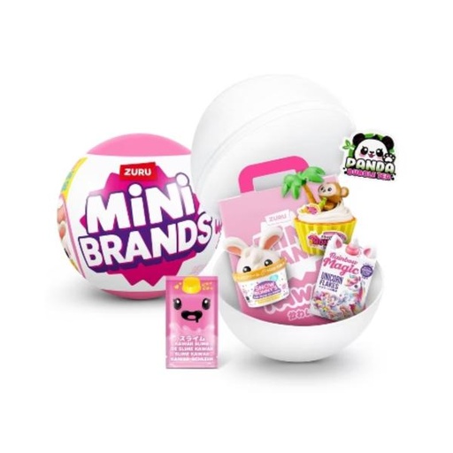 [ZU77624] Mini Brands Kawaii Sorpresa Coleccionables Displ/25 3a+