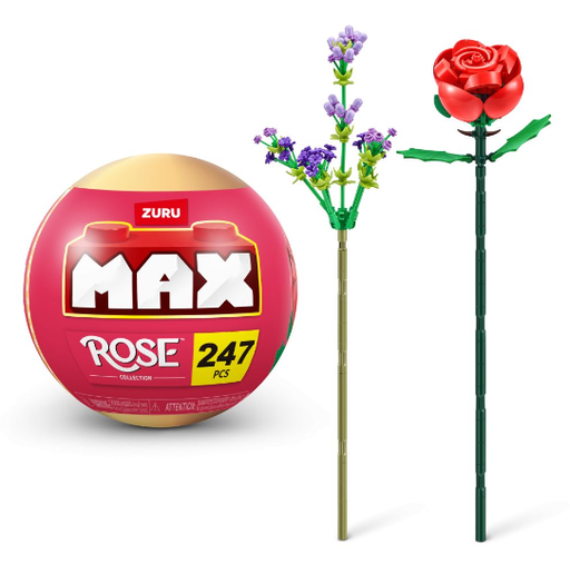 [ZU83189] Max Build Bloques para Construir Rosas Displ/15 8a+
