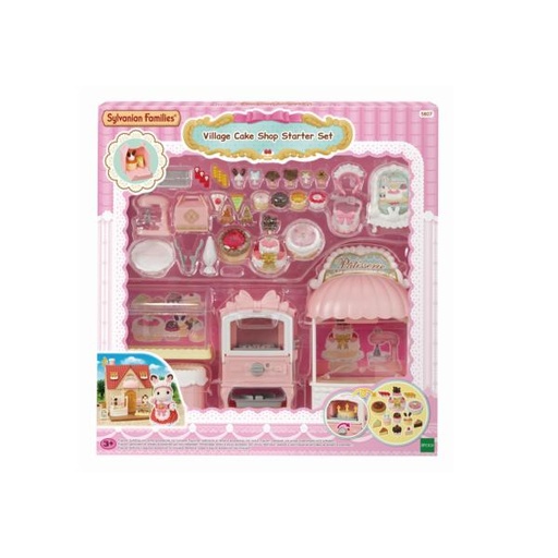 [EH05807] Familias Sylvanian Set de inicio de pastelería de pueblo 3a+