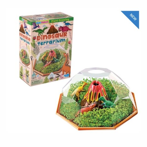 [4M4807] Kidz Maker Crea tu Terrario de Dinosaurios 3a+