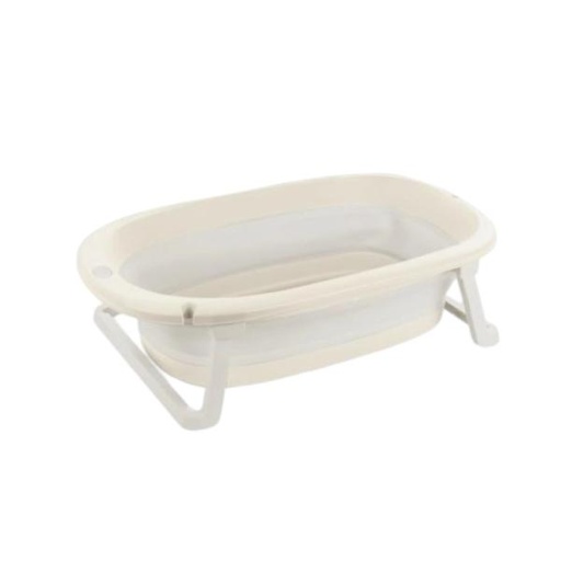 [DO7265] Bañera Plegable Para Bebé  Portatil Beige 6m+