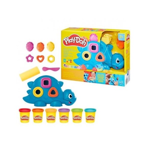 [HBG0491] Play-Doh Plasticina de Dinosaurio Formas y Colores 2a+