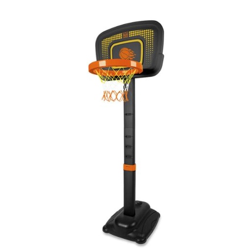 [GP204703] Cancha de Basketball Ajustable a 6 Alturas Negro 1 1/2 a 6a Interior y Exterior