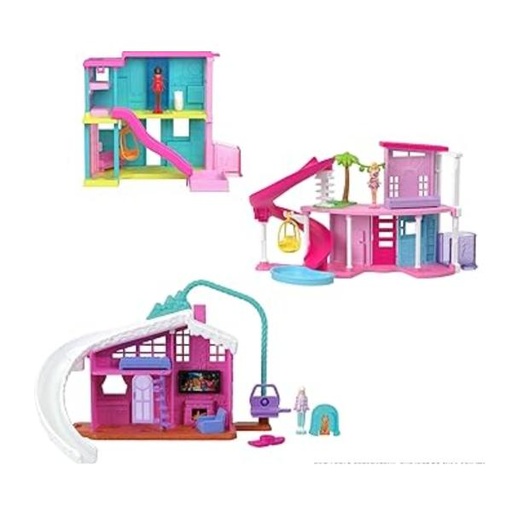 [MTJLG70] Muñeca Barbie Mini Land Displ/4 Surt/3 4a+