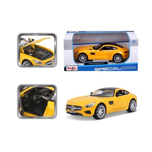 [MB31134Y] Carro Mercedes-Benz AMG GT Esc:1:24 3a+