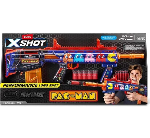 [ZU36812] Lanzador de Dardos X-Shot Pac-Man 14a+