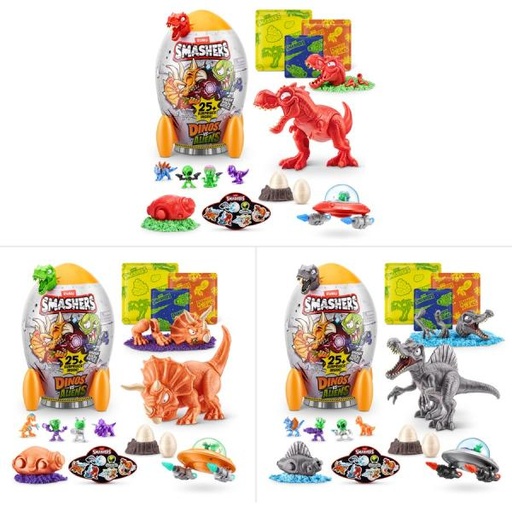 [ZU74141] Smashers Dinosaurios Vs Extraterrestres Surt/3 3a+