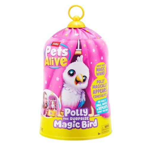 [ZU9561] Pets Alive Pajaro Interactivo 3a+