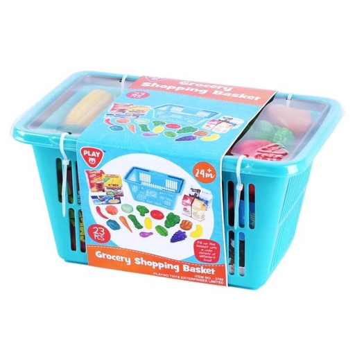 [PG3760] Cesta de Compras con Accesorios 23 pzs  24M+