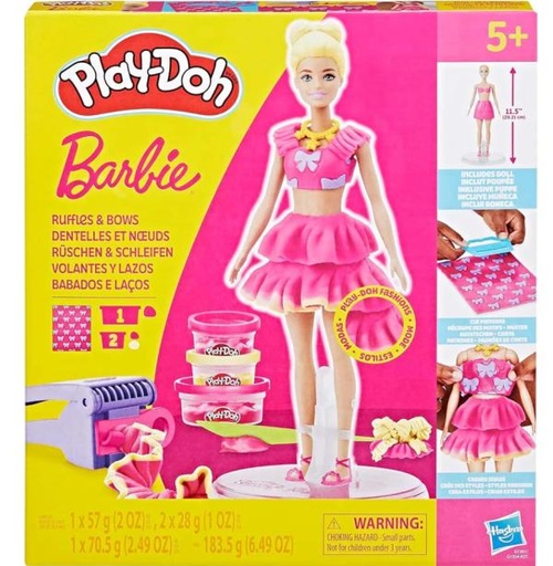 [HBG1354] Play-Doh Crea Estilos de Plasticina para Barbie Surt/3 5a+