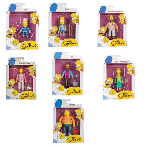 [JP196884] Figuras de los Simpsons Surt/8 4a+(17540GM)