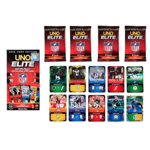 [MTJHG47] Juego de Mesa Expansion para el UNO Elite NFL Edición 2025 7a+