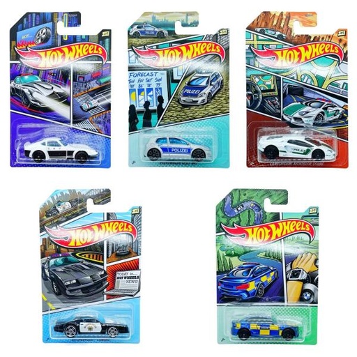 [MTGDG44] Hot Wheels - Carro Individual Hybrid Speed Blister Surt/5 3a+