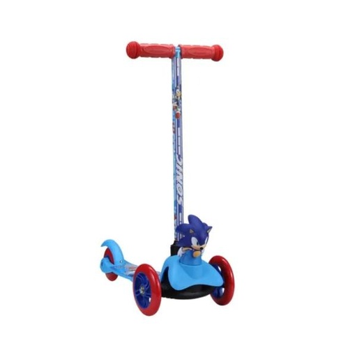 [PI40070] Scooter de 3 Ruedas 3D con Luz de Sonic Prime 3a+