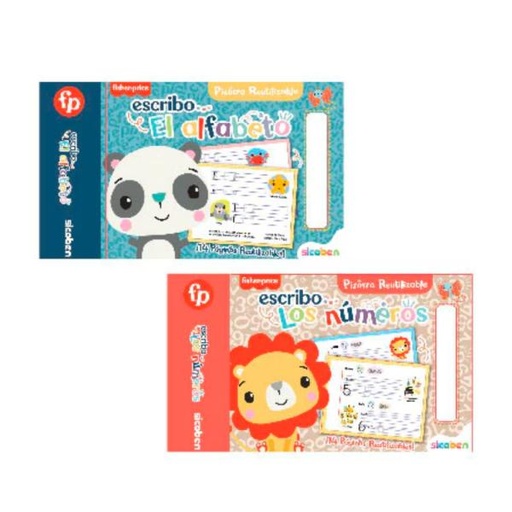 [ES0504] Fisher-Price Libro Pizarra Reutilizable Surt/2