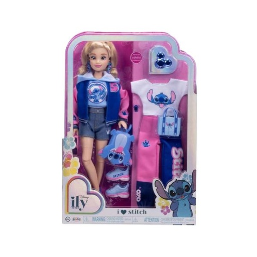 [JP239464] Muñeca Disney Ily 4Ever Inspirada en Stitch con Accesorios 6a+