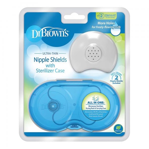 [DRBF016] Pezoneras de Silicona con Estuche Esterilizador Set 2