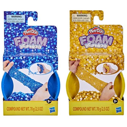 [HBF3067] Play-Doh - Tarro Foam Sparklers Surt/2 3a+