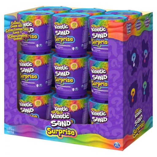 [BT6059408] Kinetic Sand Tarrito Mini Sorpresa Displ/18  3a+