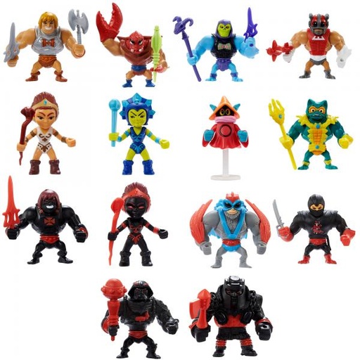 [MTHBR81] Mini Figuras Revelation Maestros del Universo Blister Surt/4 4a+