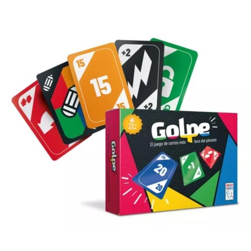 [RN65716] Juego de Cartas Golpe 10a+