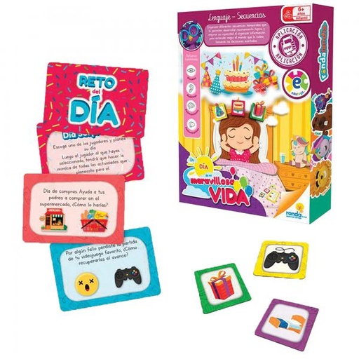 [RN12233] Edutoys Juego Secuencias Un Día de mi Maravillosa Vida 6a+