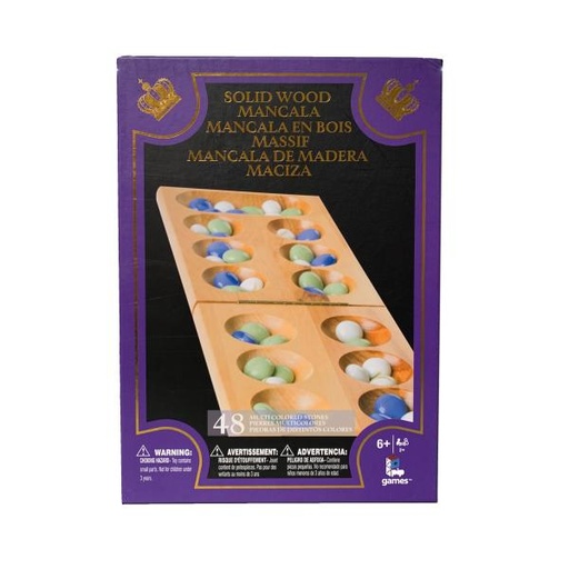 [PP738] Juego Mancala Madera Sólida 6a+